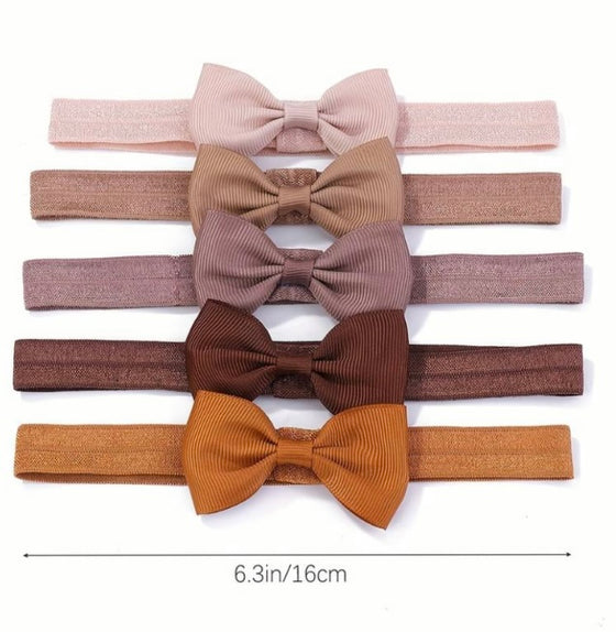 10pcs Random Cute Bow Decor Headband Hairband Headwear Hair Accessories For Baby Girls, Ideal choice for Gifts