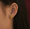 Cubic Stud Earring