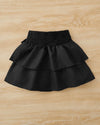 Kids EVRYDAY Young Girl Bow Front Layer Hem Skirt