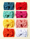 8pcs Baby Bow Decor Hair Band
