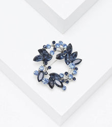  Rhinestone Decor Brooch