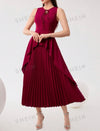 Women's Solid Color Simple Daily Sleeveless Dress