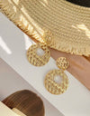 1pair European & American Style All-Match Dangle Earrings