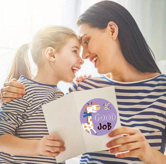 500pcs Cute Little Animal Cartoon Reward Stickers
