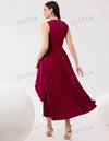 Women's Solid Color Simple Daily Sleeveless Dress