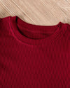 Kids EVRYDAY Toddler Girls Puff Sleeve Rib Knit Tee