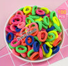 100pcs Elastic Colorful Hair Tie Sets, Cute Hair Accessories For Girls, Ideal choice for Gifts