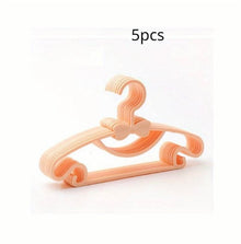  5pcs Orange Portable Clothes Hanger For Clothing Shop Clothing Organizer Display Hangers Windproof Coats Racks