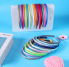 10pcs Delightful Girls Random Colour Hair Hoops - Festive Headwear for Holidays & Birthdays, Premium Quality, Adorable Gift Idea
