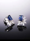 1 Pair Gorgeous Cubic Zirconia Stud Earrings For Women