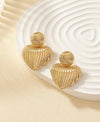 1pair Fashionable & Versatile Geometric Earrings