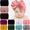 1pcs Trendy Cute Elastic Bow Velvet Headband-White Colour