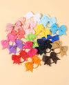 20pcs Toddler Girls Bow Decor Hair Tie