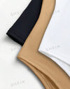 Solid Colored Sleeveless Bodysuit 3pcs/Set
