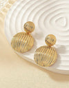 1pair Fashionable & Versatile Geometric Earrings