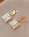 Geometric Drop Earrings