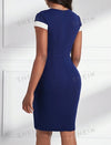 Colorblock Bodycon Dress