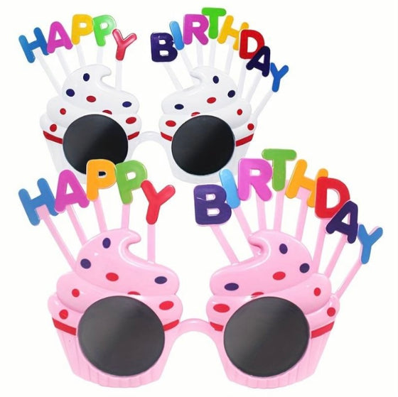 3pcs Birthday Funny Glasses