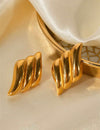 1pair Geometric Irregular Stud Earrings