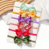 6pcs Newborn Baby Bow Headband Decorative Hair Accessories