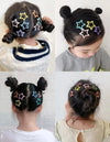 50pcs Girls' Cute Colorful Star Shaped Bb Hair Clip With Irregular Metallic Detail, Random Color, Suitable For Daily Life Or Vacation