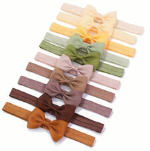  10pcs Random Cute Bow Decor Headband Hairband Headwear Hair Accessories For Baby Girls, Ideal choice for Gifts