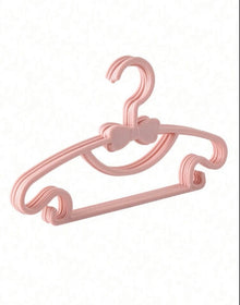  5pcs Pink Bowknot Design Baby Hangers, Strong And Sturdy