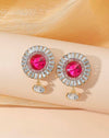 Rhinestone Drop Earrings