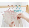 10pcs Pink Bowknot Design Baby Hangers, Strong And Sturdy