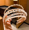 5pcs Girls Cute Faux Pearl Headband