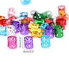 100pcs Hair Braid Adjustable Rings