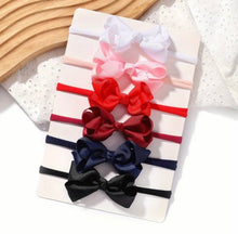  6pcs Bow Headband Decorative Hair Accessories