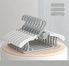 5pcs Grey Multifunctional Retractable Non-slip Hanger