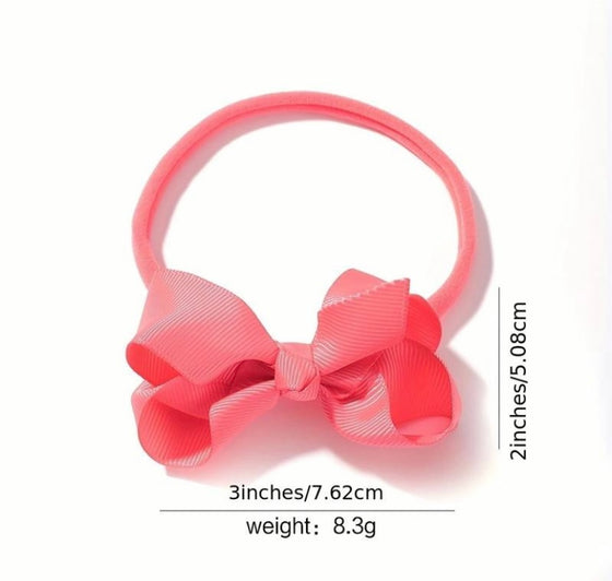 6pcs Bow Headband Decorative Hair Accessories
