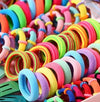 780pcs Girls Hair Accessories Kit - Soft Elastic Hair Ties, Delicate Flower-shaped Hair Clip, Durable Ponytail Holders, Vibrant Decorative Hair Accessories - Perfect for Little Princesses and Tweens, Ideal Gift for Girls Birthday Parties or Everyday