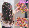 50pcs Small Candy Color Hair Clips, Cute And Fashion Hair Accessories For Girls