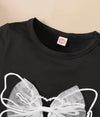 Kids EVRYDAY Toddler Girls Bow Print Tee