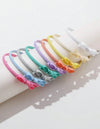 9pcs Butterfly Bowknot Hair Clips For Kids