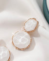 1pair Womens Fashionable Geometric French Earrings