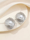 1pair Fashionable Exaggerated High-Grade Alloy Earrings