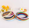 10pcs Delightful Girls Random Colour Hair Hoops - Festive Headwear for Holidays & Birthdays, Premium Quality, Adorable Gift Idea