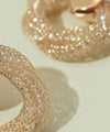 Rhinestone Decor Earrings