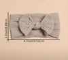 5pcs Jacquard Bow Baby Headband