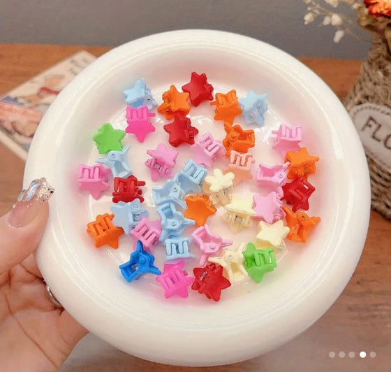 50pcs Star Random Baby Hair Clip