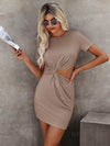 Unity Twist Front Cut Out Dress