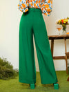 High Waist Wide Leg Pants