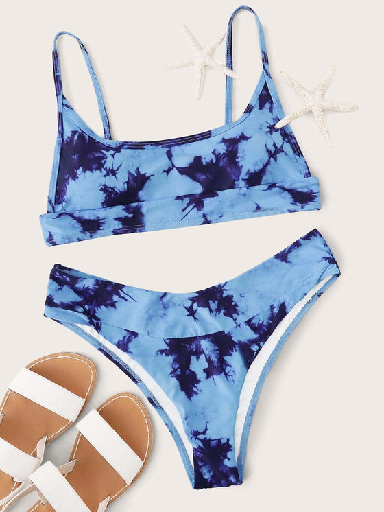 Tie Dye Bikini Swimsuit