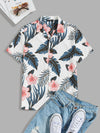 Men Hawaiian Print Shirt