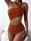 Cut out Waist One Piece Swimsuit