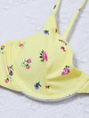 Floral Underwire Bikini Swimsuit